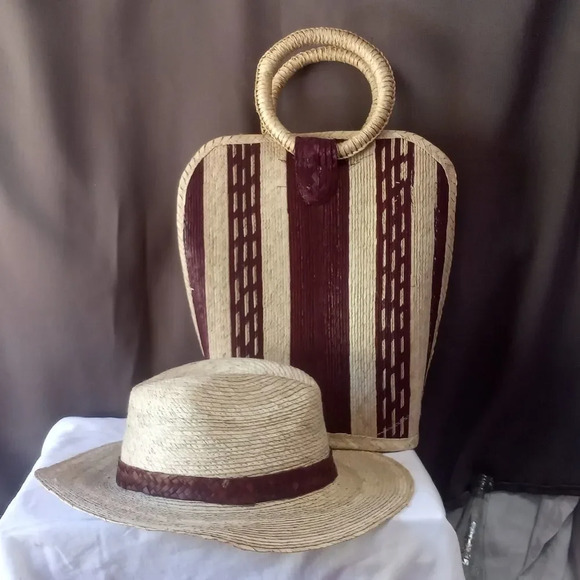 Other - #New Mexican set hat and bag hadmade